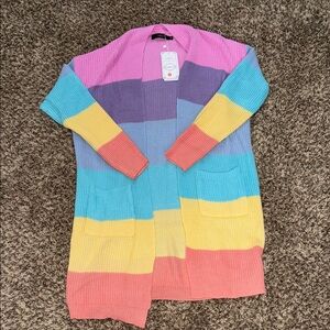 Zesica Multicolor Women's Cardigan